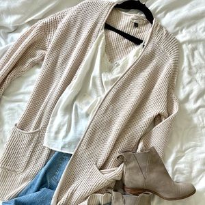 Tan Cardigan